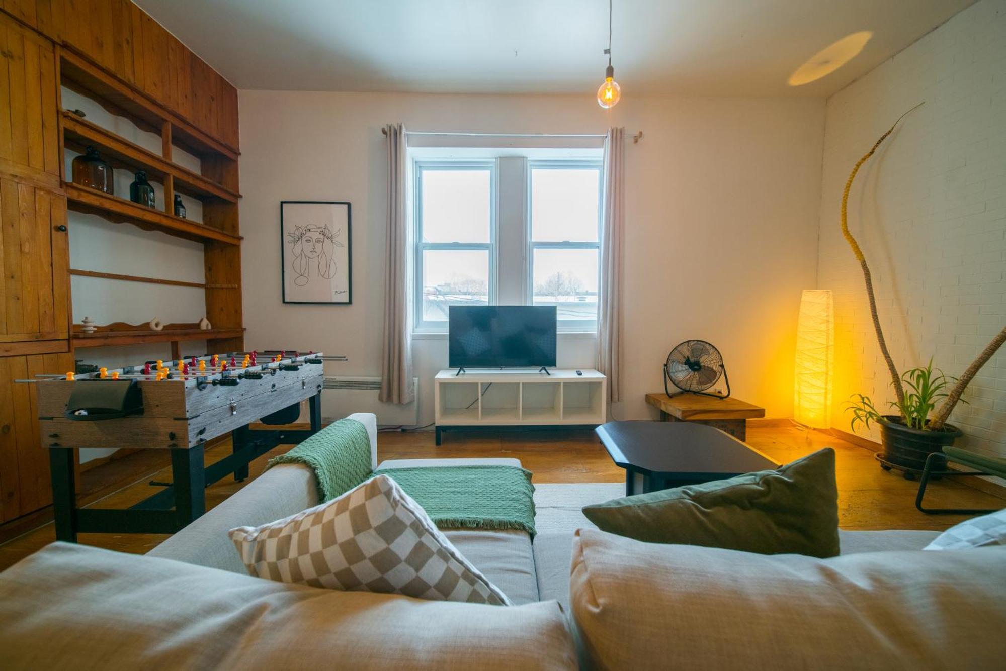 Ferienwohnung Le Loft Charlotte 2 Québec Exterior foto